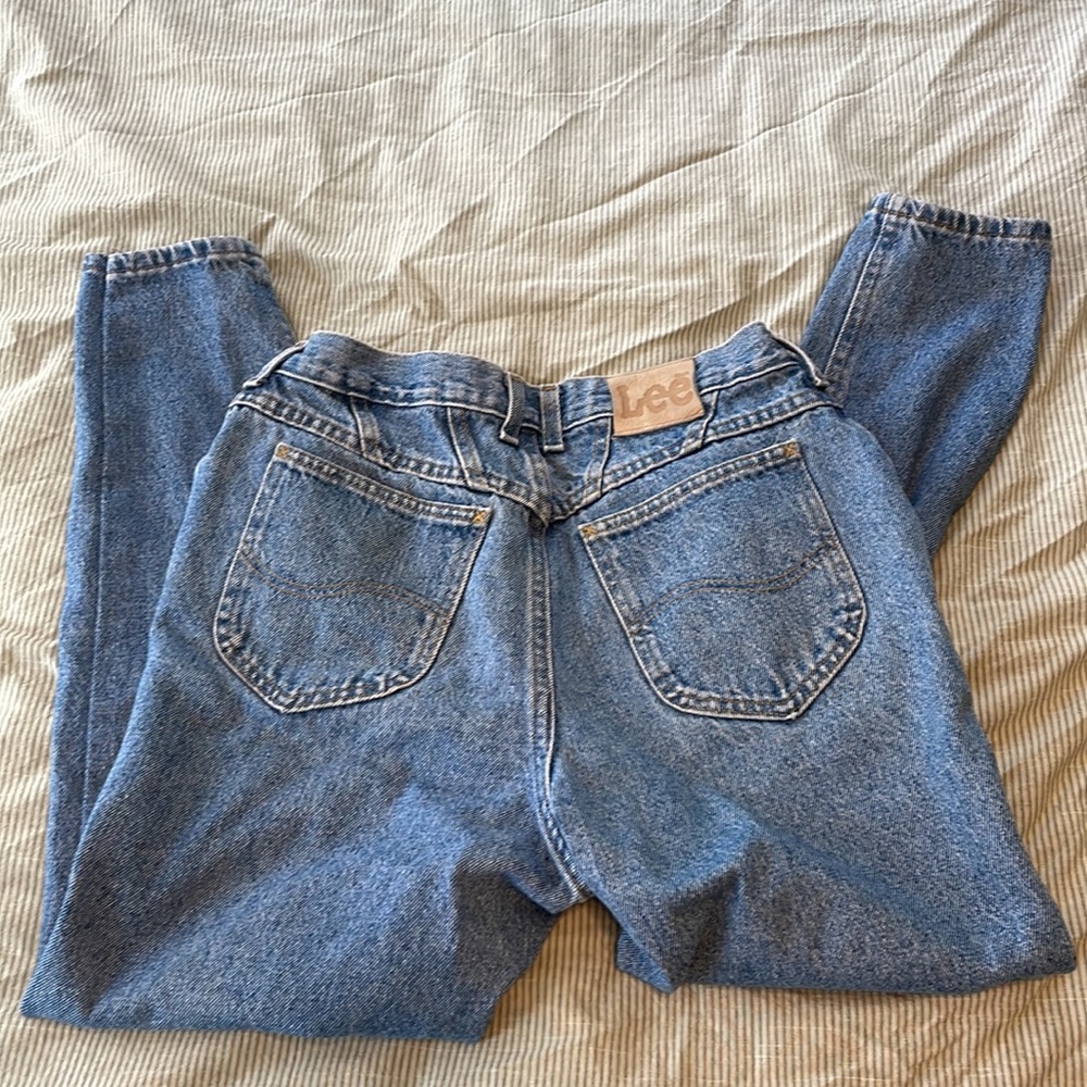 Fitted Vintage Lee High Waist Jeans